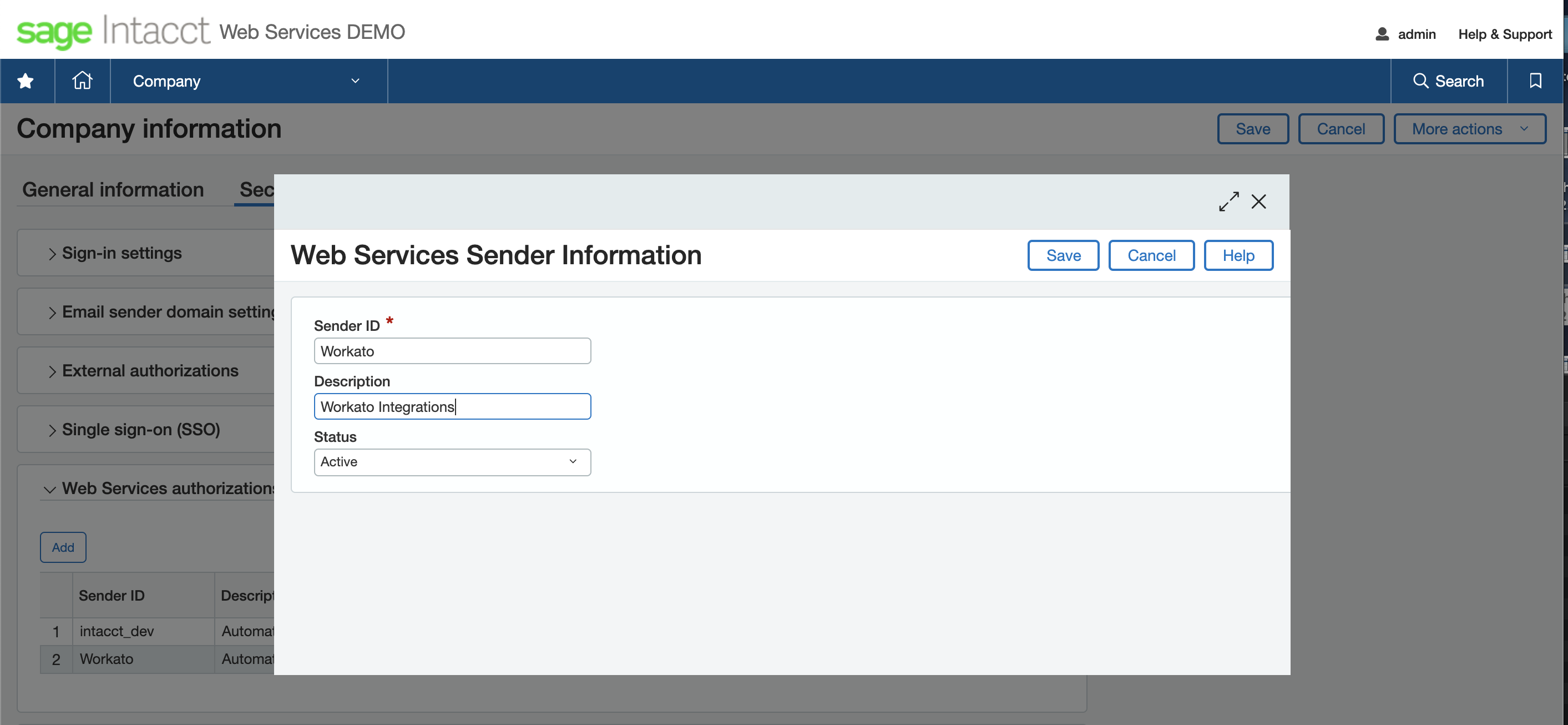 Adding Web Services authorization