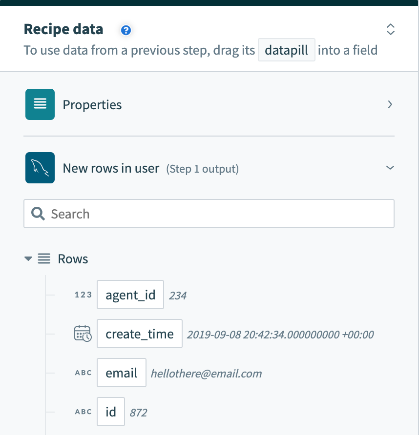 Batch trigger output