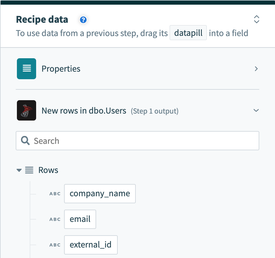 Batch trigger output