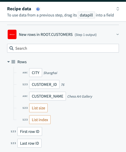 Batch trigger output