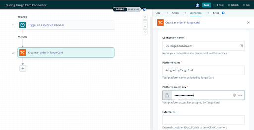 Basic Auth on TC connector