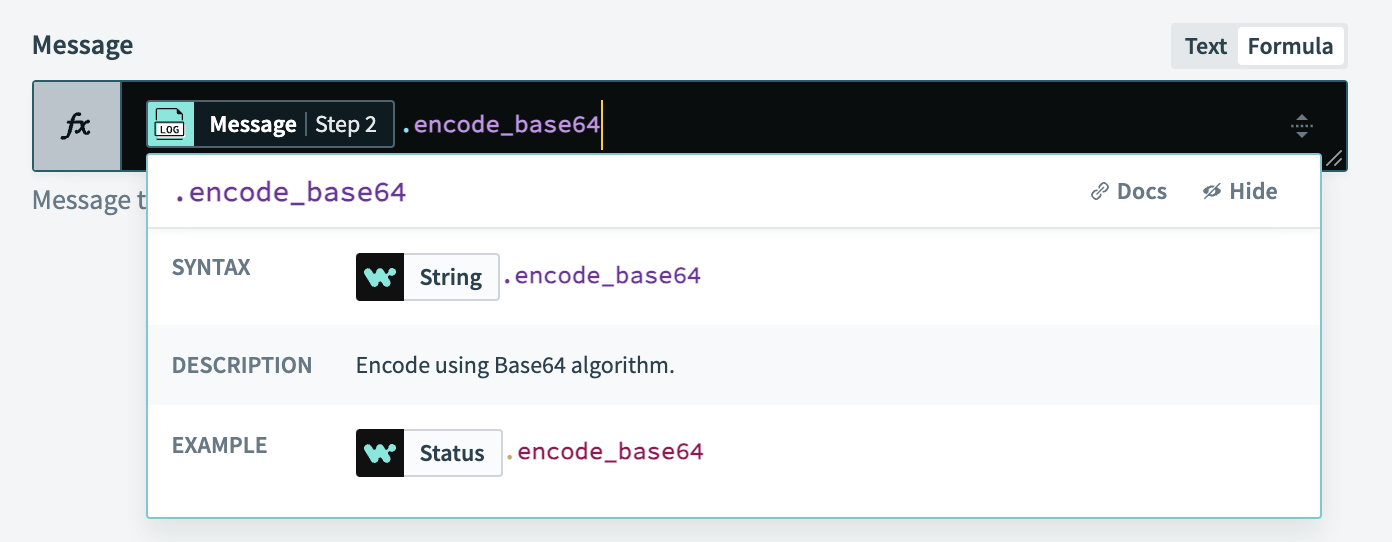 Encode file content