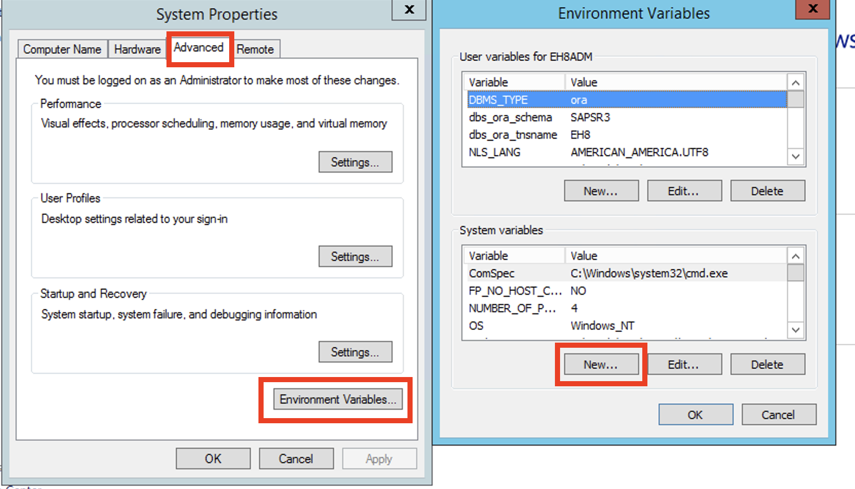 Env variable