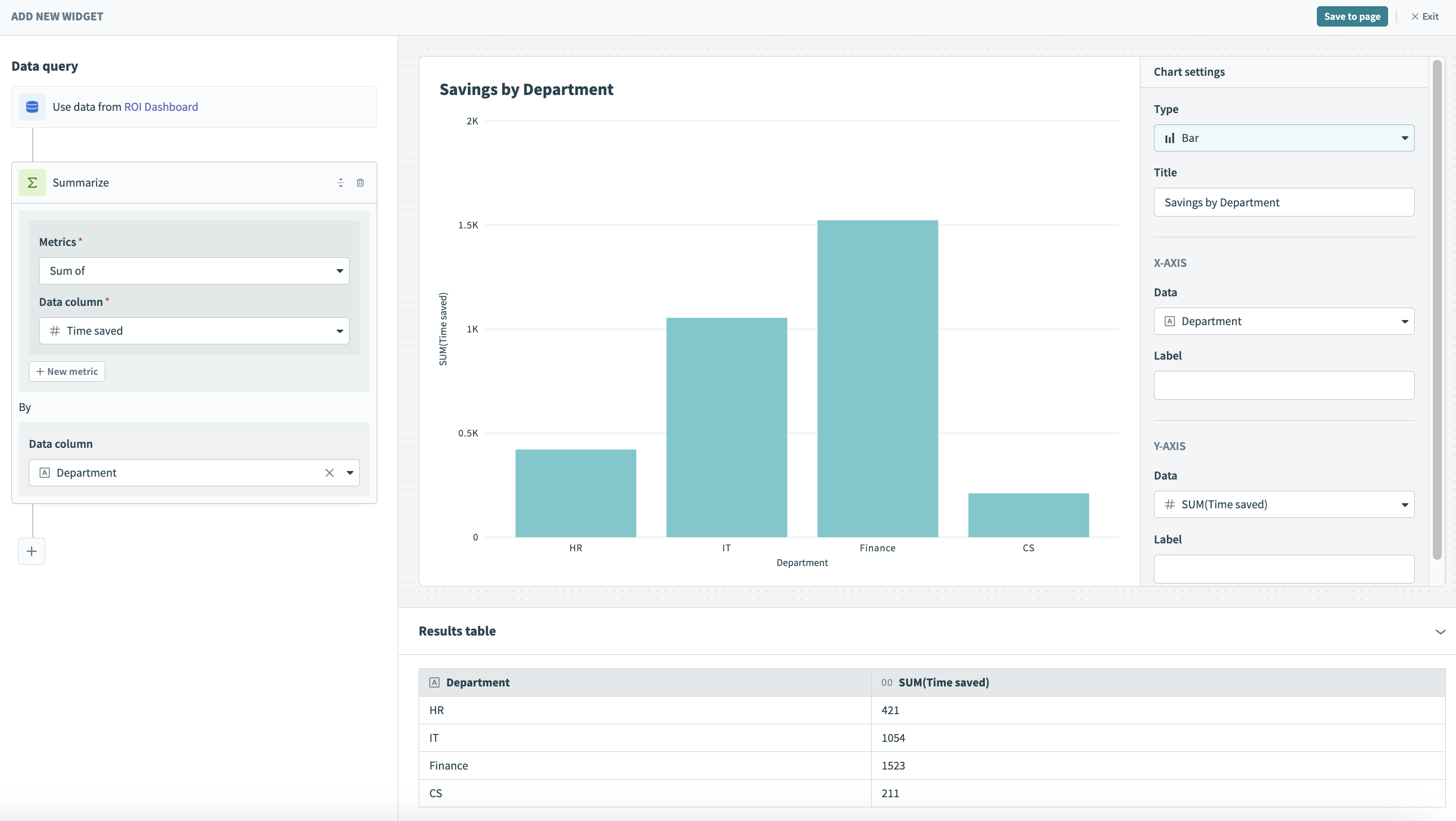 Query builder