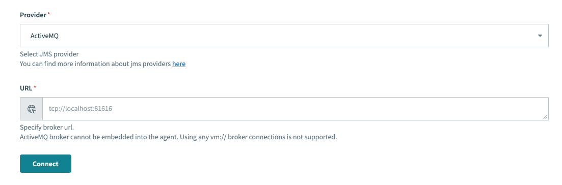 On-prem cloud profile activemq