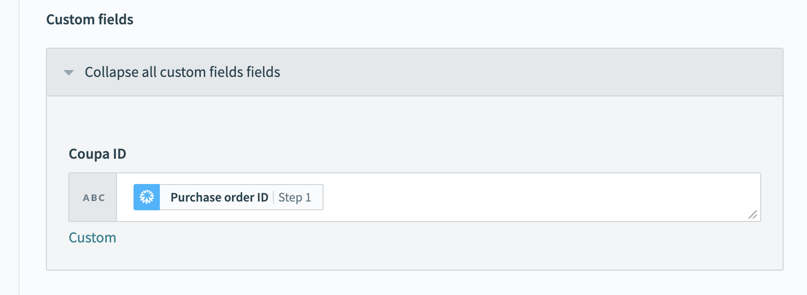 NetSuite custom fields