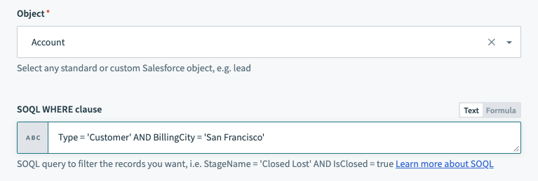 Salesforce の SOQL の例 2