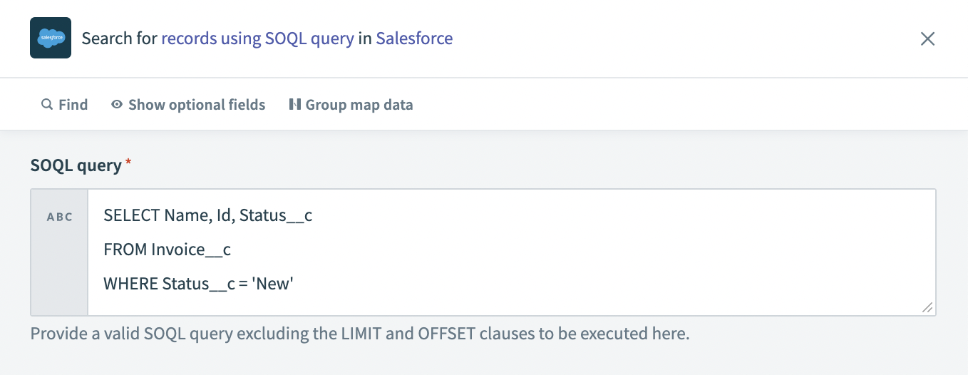 Salesforce の SOQL の例 6