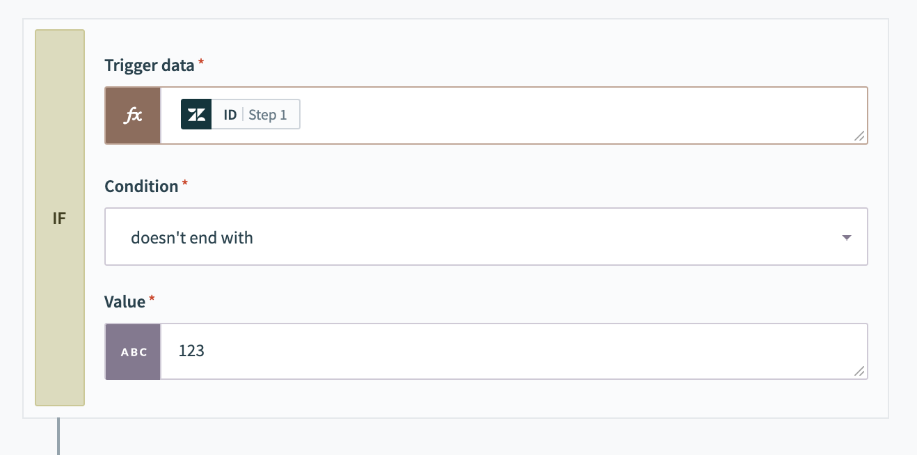 Comparing number types for starts with condition