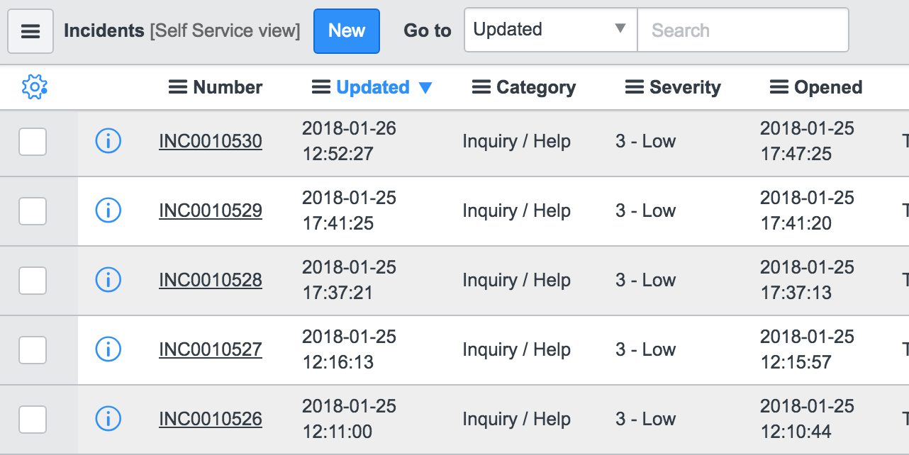 Updated (sys_updated_on) timestamp