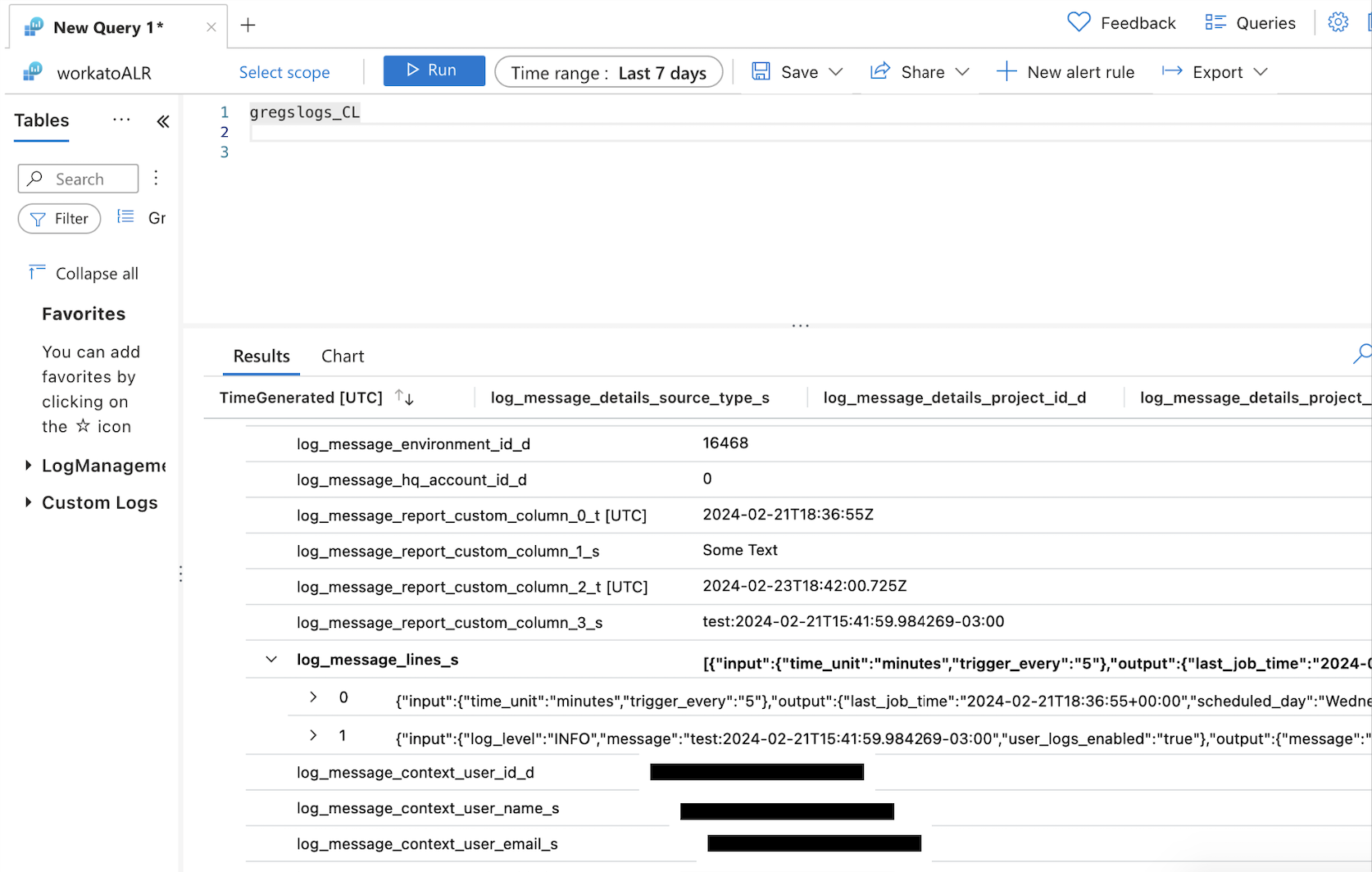 Verify your audit logs